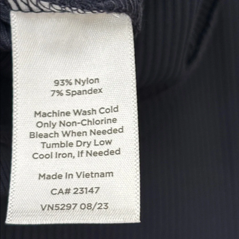 Talbots Navy Long Sleeve Top - Picture 5 of 5